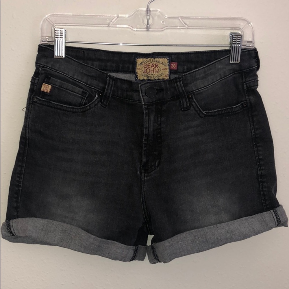 Dear John Black Jean Short